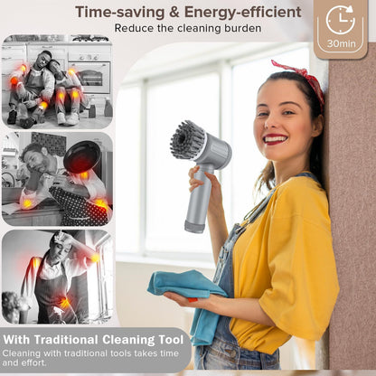 Electric Cleaning Brush — Deep Clean Without the Effort